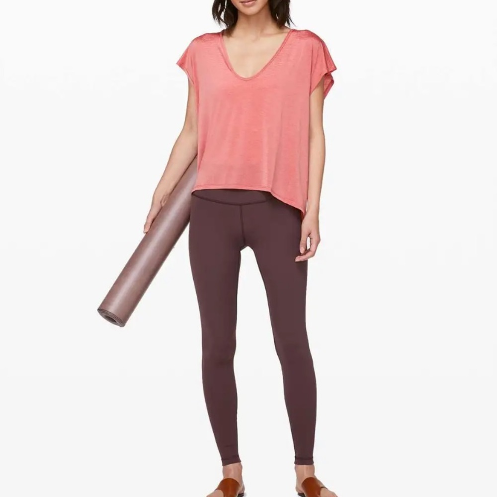 Lululemon Playful Practice shirt SZ 8